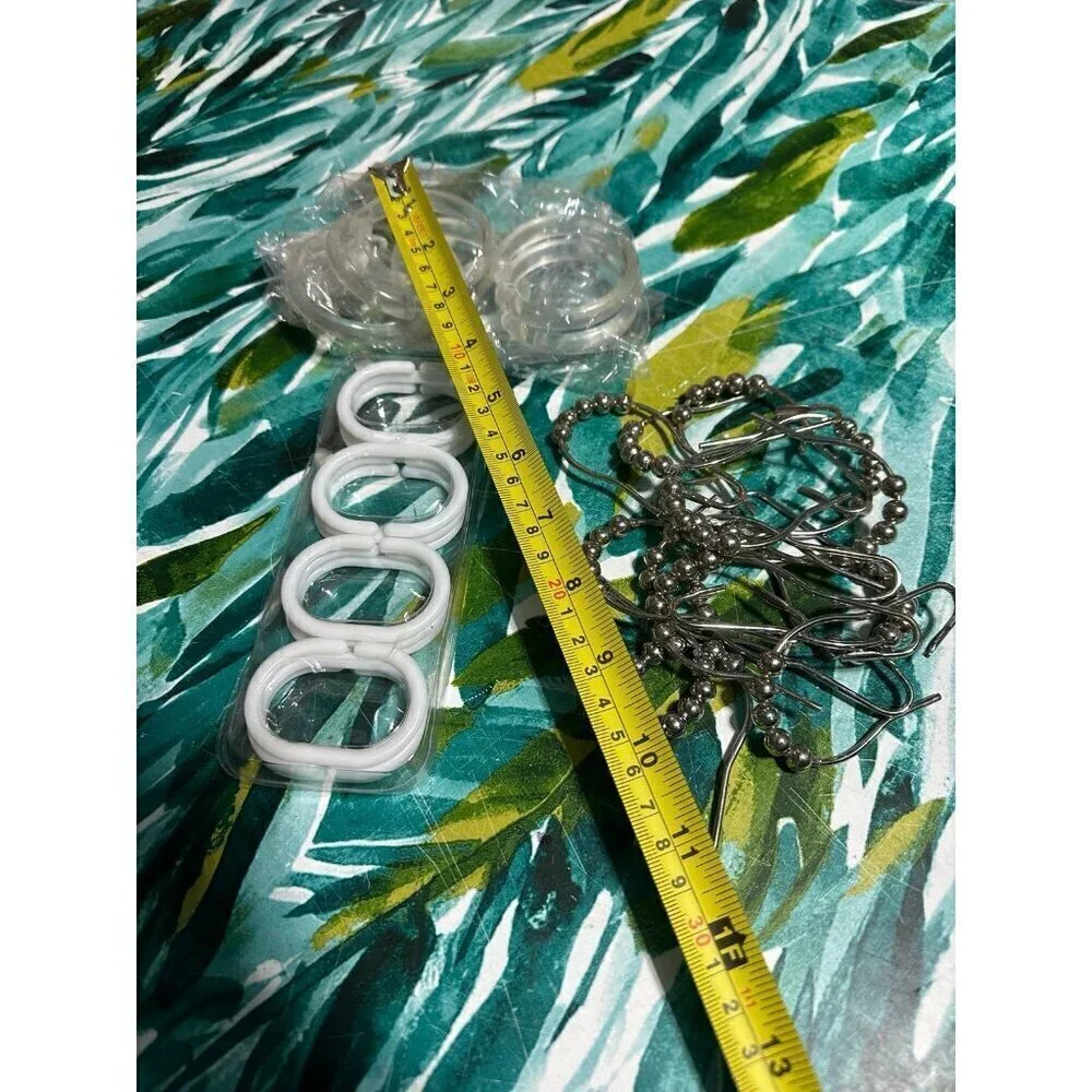 3 Sets of Shower Curtain Hangers